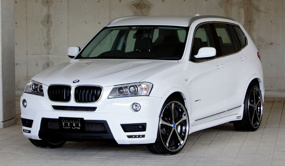 <strong>BMW X3<br></strong><span>X3 xDrive20i（DBA-WX20）<br>X3 xDrive20d BluePerformance（LDA-WY20）<br>X3 xDrive28i（DBA-WX20）<br>X3 xDrive35i（DBA-WX35）<br> （M Sportパッケジ付き車除く）</span></strong>