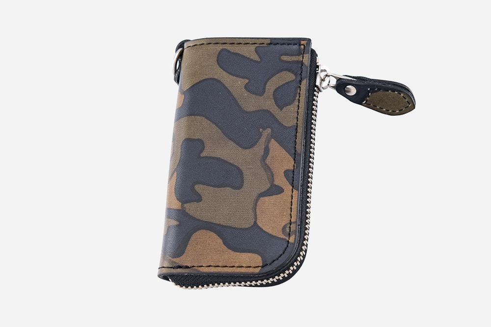 <small>Accessory</small><br> Leather Multi Key Case 姫革友禅