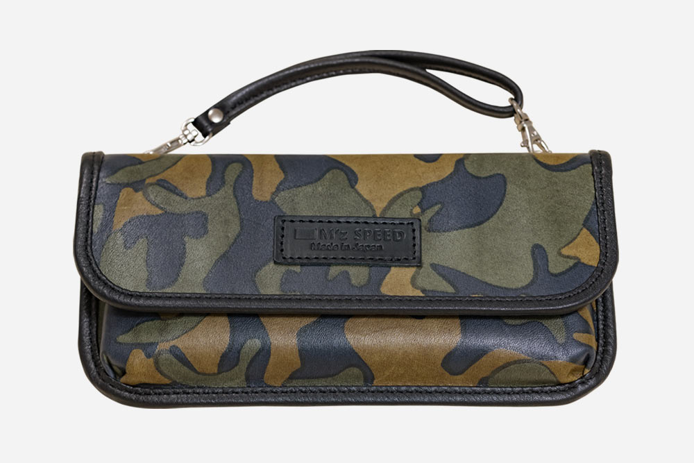 <small>Accessory</small><br> Relay Attack Guard PouchⅢ 姫革友禅 迷彩柄