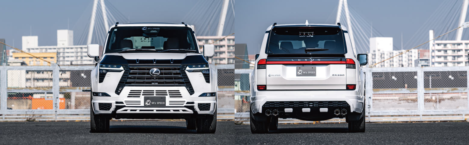 LEXUS GX Front and Rear Images