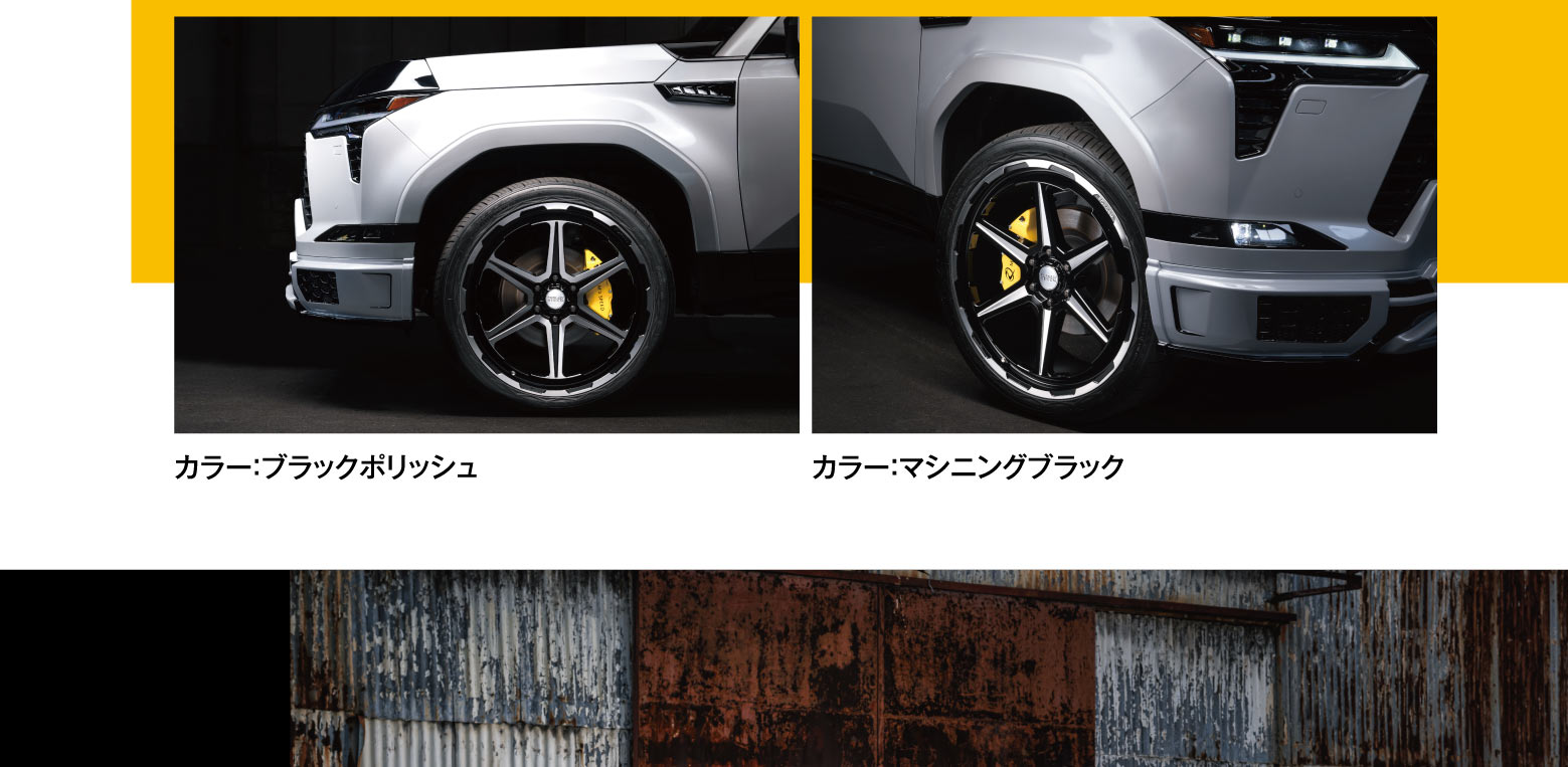 カラー：ブラックポリッシュ / カラー：マシニングブラック