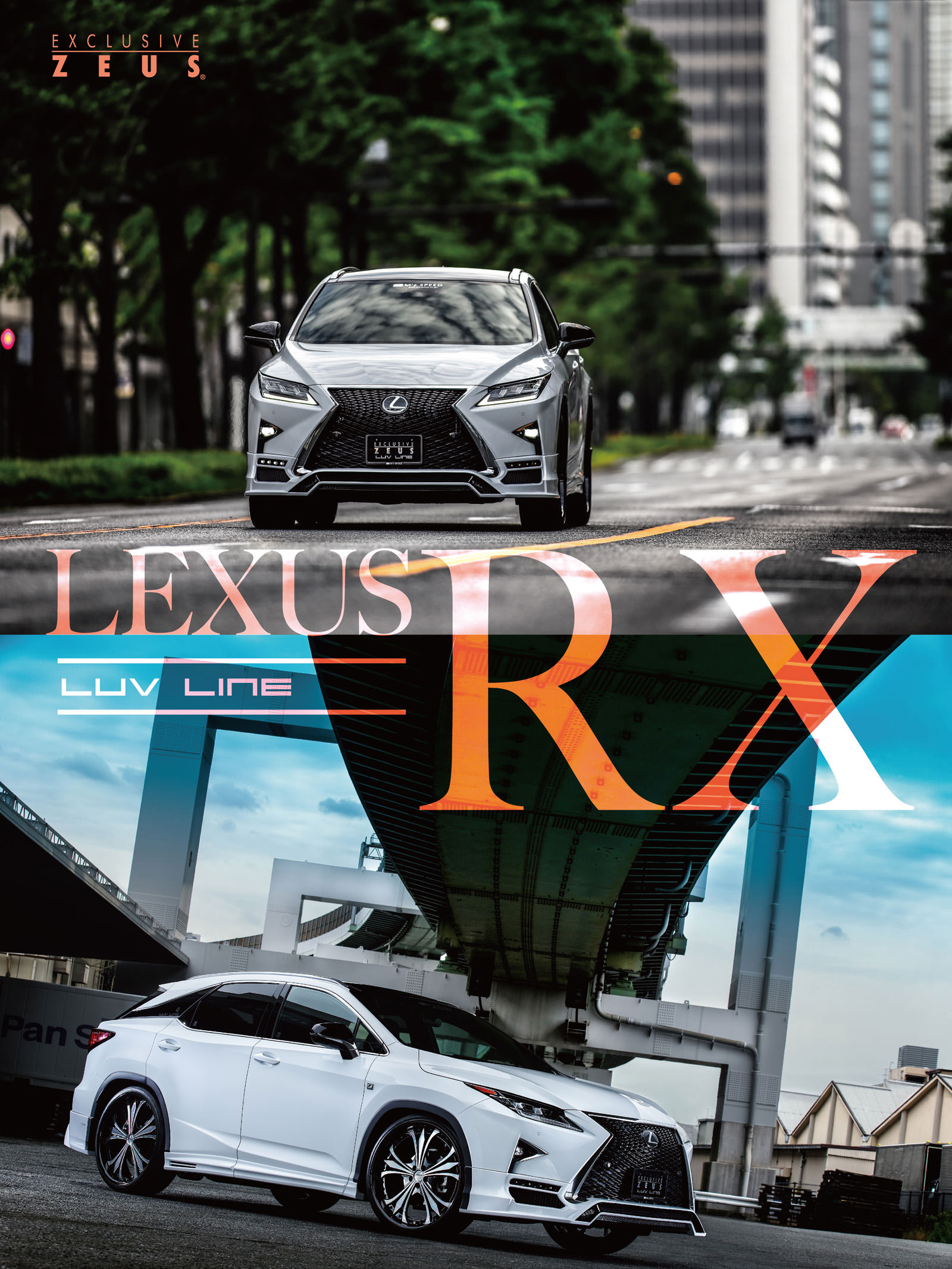 EXCLUSIVE ZEUS LUV LINE LEXUS RX