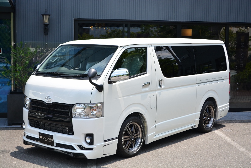 M Z Speed 新車カスタムコンプリートカー Owener S Gallery お客様納車画像集 トヨタ ハイエースバン 標準ボディ ハーフタイプエアロ O様 M Z Speed 新車カスタムコンプリートカー Owener S Gallery お客様納車画像集 トヨタ ハイエースバン 標準ボディ ハーフタイプエアロ O様