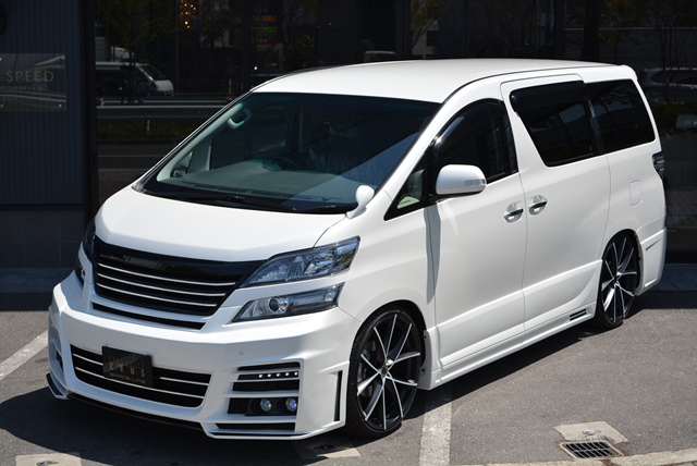 M'z SPEED コンプリートカー お客様納車画像集 トヨタ:ヴェルファイア VELLFIRE(フルバンパータイプエアロ)