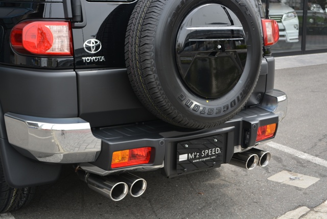 M'z SPEED コンプリートカー お客様納車画像集 トヨタFJクルーザー FJ CRUISER(ハーフタイプエアロ) | 滋賀県T様