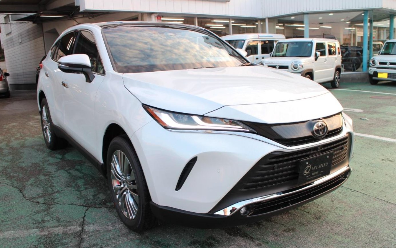 ハリアーハイブリッド (ＭＺ高知在庫) HV ZﾚｻﾞｰPKG　