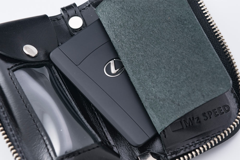M'z SPEED | Leather Multi Key Case Emboss Leather / レザー