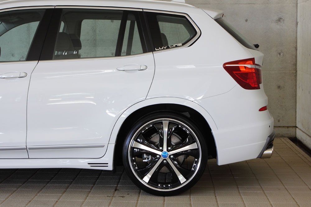 RUIQ Fit For BMW X3 M2018 BMW X3 M Sportリアバンパー