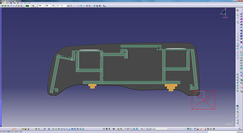 3D CAD で設計