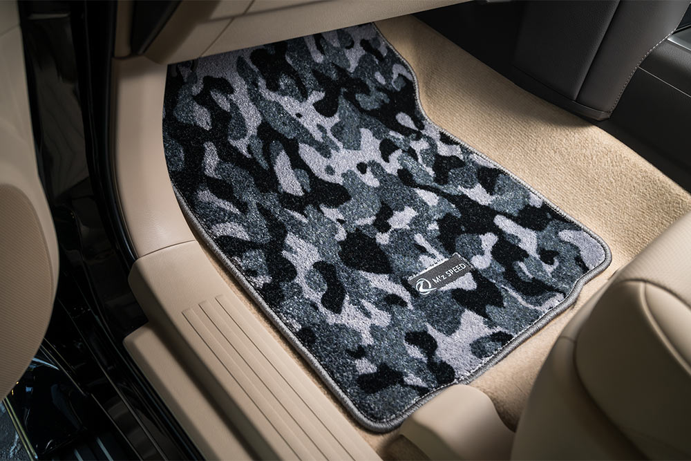 M'z SPEED   Floor Mat Camouflage/Checkered Plate / フロアマット